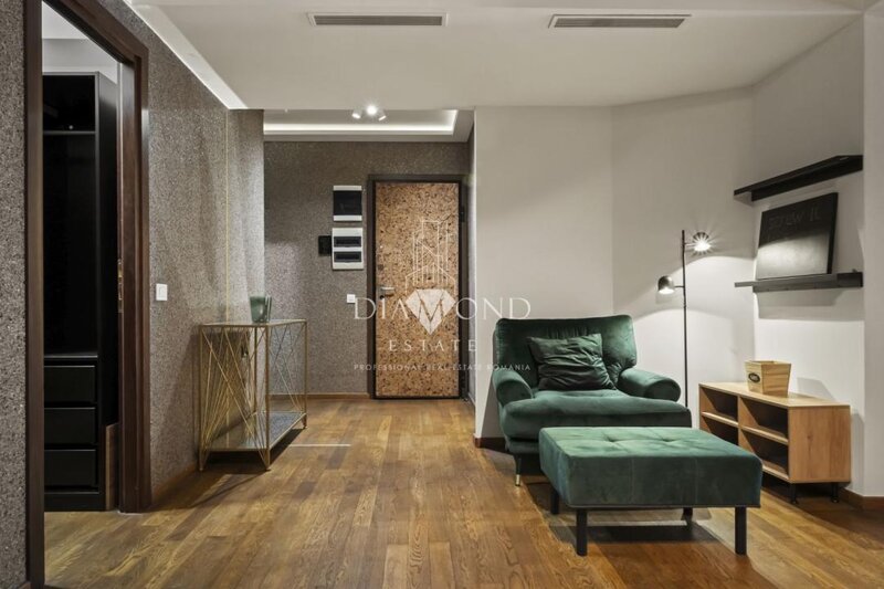 Floreasca, apartament cu priveliste panoramica, parcare, sauna, 2 dressing-uri