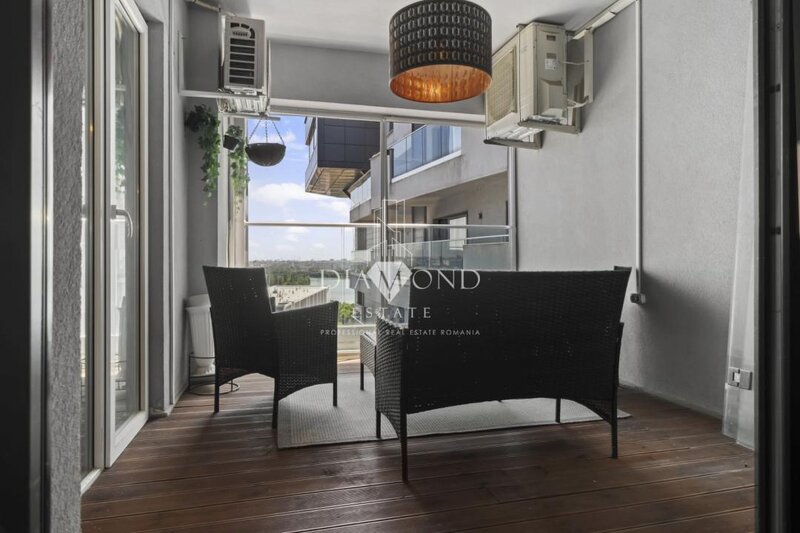 Floreasca, apartament cu priveliste panoramica, parcare, sauna, 2 dressing-uri